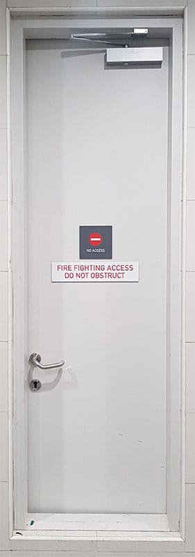 Air Tight/Gas tight Steel Door
