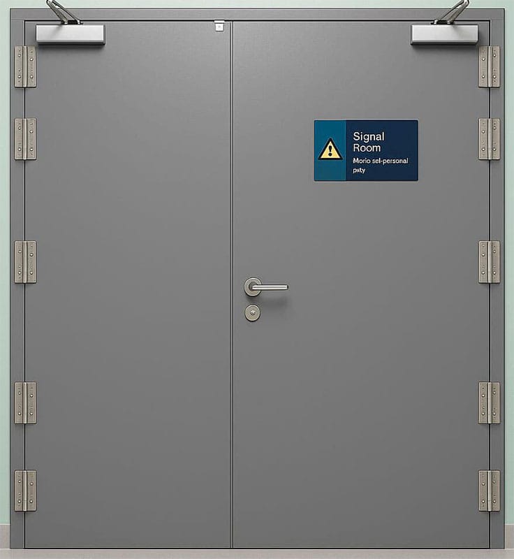 Blast Resistant Steel Door